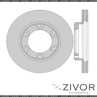 2x PROTEX Rotors-Front For TOYOTA LANDCRUISER HZJ80R 4D SUV 4WD 1990-1998 #DR782