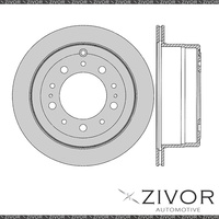 2x PROTEX Rotors - Rear For LEXUS LX470 UZJ100R 4D SUV 4WD 1998 - 2008 #DR789