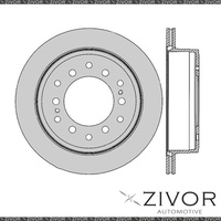 2x PROTEX Rotors-Rear For TOYOTA LANDCRUISER KZJ120R 4D SUV 4WD 2003-2007 #DR793