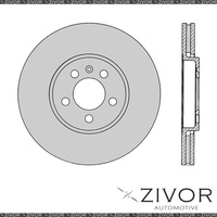2x PROTEX Rotors - Front For VOLKSWAGEN POLO 6R 4D H/B FWD 2010 - 2014 #DR802