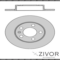 2x PROTEX Rotors - Rear For AUDI A3 8L 2D H/B FWD 1997 - 2001 #DR803