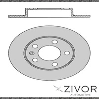 2x Rotors - Rear For VOLKSWAGEN POLO 9N 4D Sdn FWD 2004 - 2005