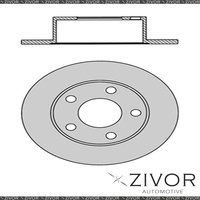 2x PROTEX Rotors - Rear For AUDI A6 C5 4D Wgn 4WD 1999 - 2001 #DR810