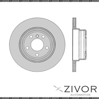 2x PROTEX Rotors - Rear For BMW X5 E53 4D SUV 4WD 2002 - 2007 #DR824