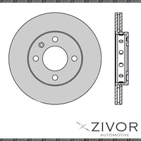 2x PROTEX Rotors - Front For VOLKSWAGEN POLO 9N 2D H/B FWD 2005 - 2010 #DR837