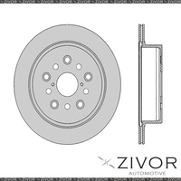 2x PROTEX Rotors - Rear For LEXUS LS430 UCF30R 4D Sdn RWD 2000 - 2007 #DR846
