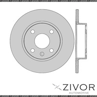 2x PROTEX Rotors - Rear For HOLDEN BARINA XC 4D H/B FWD 2001 - 2005 #DR849