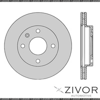 2x PROTEX Rotors - Front For FORD KA TA, TB 2D H/B FWD 1999 - 2003 #DR854