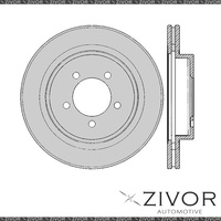 2x PROTEX Rotors-Front For FORD EXPLORER UT, UX, UZ 4D SUV 4WD 2001-2008 #DR864
