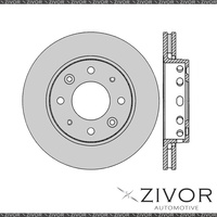 2x PROTEX Rotors - Front For KIA CARENS . 4D H/B FWD 2000 - 2001 #SDR873