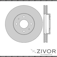 2x PROTEX Rotors - Front For NISSAN NXR B13 2D Cpe FWD 1991 - 1995 #DR901