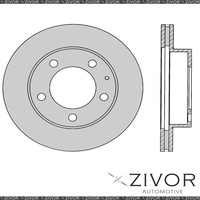 2x Rotors - Front For MAZDA 323 BJ 4D Sdn FWD 2002 - 2003