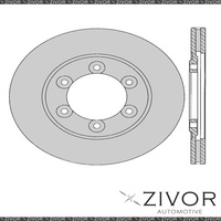 2x PROTEX Rotors - Front For FORD COURIER PC 2D Ute 4WD 1987 - 1992 #DR965