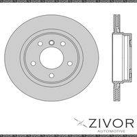 2x Rotors - Rear For BMW 325Ti E46 2D H/B RWD 2000 - 2004