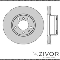 2x PROTEX Rotors - Front For BMW 740iL E32 4D Sdn RWD 1992 - 1994 #DR971