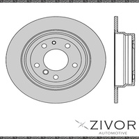 2x PROTEX Rotors - Rear For BMW M5 E34 4D Sdn RWD 1990 - 1993 #DR976