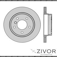 2x PROTEX Rotors - Rear For BMW 318i E46 4D Sdn RWD 1998 - 2005 #DR980