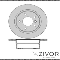 2x PROTEX Rotors - Rear For BMW 316i E36 2D H/B Manually RWD 1995 - 1999 #DR981
