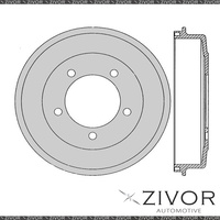 2x Brake Drums For DAIHATSU ROCKY . DLT 4 Cyl Diesel Inj 1984 - 1999