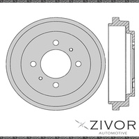 2x PROTEX Brake Drums For NISSAN PULSAR N14 SR20DE 4 Cyl MPFI 1991-1995 DRUM1701