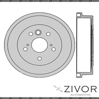 2x PROTEX Brake Drums For TOYOTA RAV4 SXA10R 3SFE 4 Cyl MPFI 1994-2000 #DRUM1741
