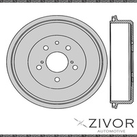 2x PROTEX Brake Drums For TOYOTA HILUX RN30R 12R 4 Cyl CARB 1978 - 1983 DRUM1749