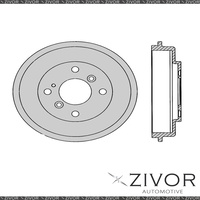 2x Brake Drums For FORD FIESTA WS HHJE 4 Cyl Direct Inj 2009 - 2010