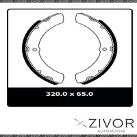 2x PROTEX Brake Shoes- Front For TOYOTA COASTER RU30R 2D Bus 4X2 1977-1982 N1496