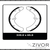 2x PROTEX Brake Shoes- Front For NISSAN CABSTAR H40 4D Truck 4X2 1984-1987 N1515
