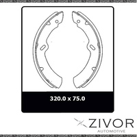 2x PROTEX Brake Shoes-Front For DAIHATSU DELTA V98 2D Tray RWD 1984-1990 #N1544