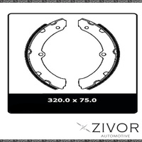 2x Brake Shoes - Front For TOYOTA DYNA BU62R 2D Truck 4X2 1984 - 1988