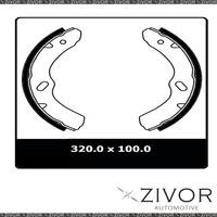 2x PROTEX Brake Shoes-Front For ISUZU NPR400 NPR66 2D Truck 4X2 1992-2003 #N3047
