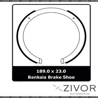 2x Parking Brake Minor Kit For HOLDEN CALAIS VX 4D Sdn RWD 2000 - 2002