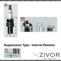  Quality Champion Spark Plug-Set of 2 For EUNOS MPN-RC10YC4 *By Zivor*