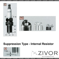 Promising Quality Champion Spark Plug-Set of 2 For HOLDEN MPN-RC8YC4 *By Zivor*