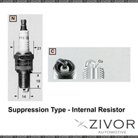 New Champion Spark Plug-Set of 2 For VOLKSWAGEN MPN-RN4C *By Zivor*