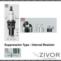 New CHAMPION Promising Quality Spark Plug-Set of 2 For FORD #RN9YC4