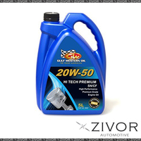 New GULFWESTERN HI TECH PREMIUM SAE 20W/50 5 LITRE 30527 *By ZIVOR*