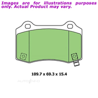 New PROTEX Ultra Brake Pads - Rear For CHRYSLER 300 6.4L CDB3118M