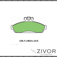 PROTEX Brake Pads-Front For HOLDEN CALAIS VP 2.6L 4D Sdn 2600 1991-1994 DB1085CP