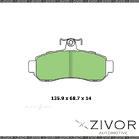 PROTEX Brake Pads - Front For MITSUBISHI MAGNA TF 3.0L 4D Sdn 6G72 1997-1999