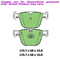 New PROTEX Ultra Brake Pads - Rear For BMW 528i E39 E39 2.8L DB1499CP