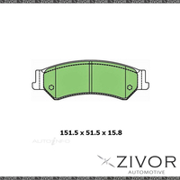 Brake Pads-RR For FORD TERRITORY TURBO, GHIA TURBO SY 4.0L 4D SUV BARRA 2006-11