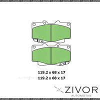 PROTEX Brake Pads - Front For TOYOTA HILUX SR GGN25R 4.0L 2D C/C 1GRFE 2005-2011