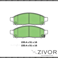 Brake Pad For MITSUBISHI TRITON GL-R ACTIV MN 2.5L 4D Wellside 4D56T 2009-2015