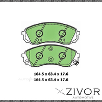 PROTEX Disc Brake Pad Set - Ultra For HYUNDAI iMAX TQ 2.5L 4D Van D4CB 2012-On