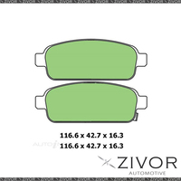 PROTEX Brake Pads - Rear For HOLDEN CRUZE JH 1.4L 4D Sdn A14NET (LUJ) 2011-On