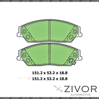 Disc Brake Pad Set - Ultra For TOYOTA CAMRY ASV50R 2.5L 4D Sdn 2ARFE 2011-2017
