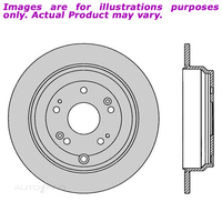 New PROTEX Disc Rotor For HONDA CRV RM RE6 2.2L 4D SUV 4WD DR1058