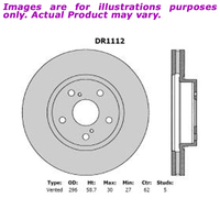 New PROTEX Disc Rotor For BMW 730D E65 E65 3.0L 4D Sedan RWD DR1112
